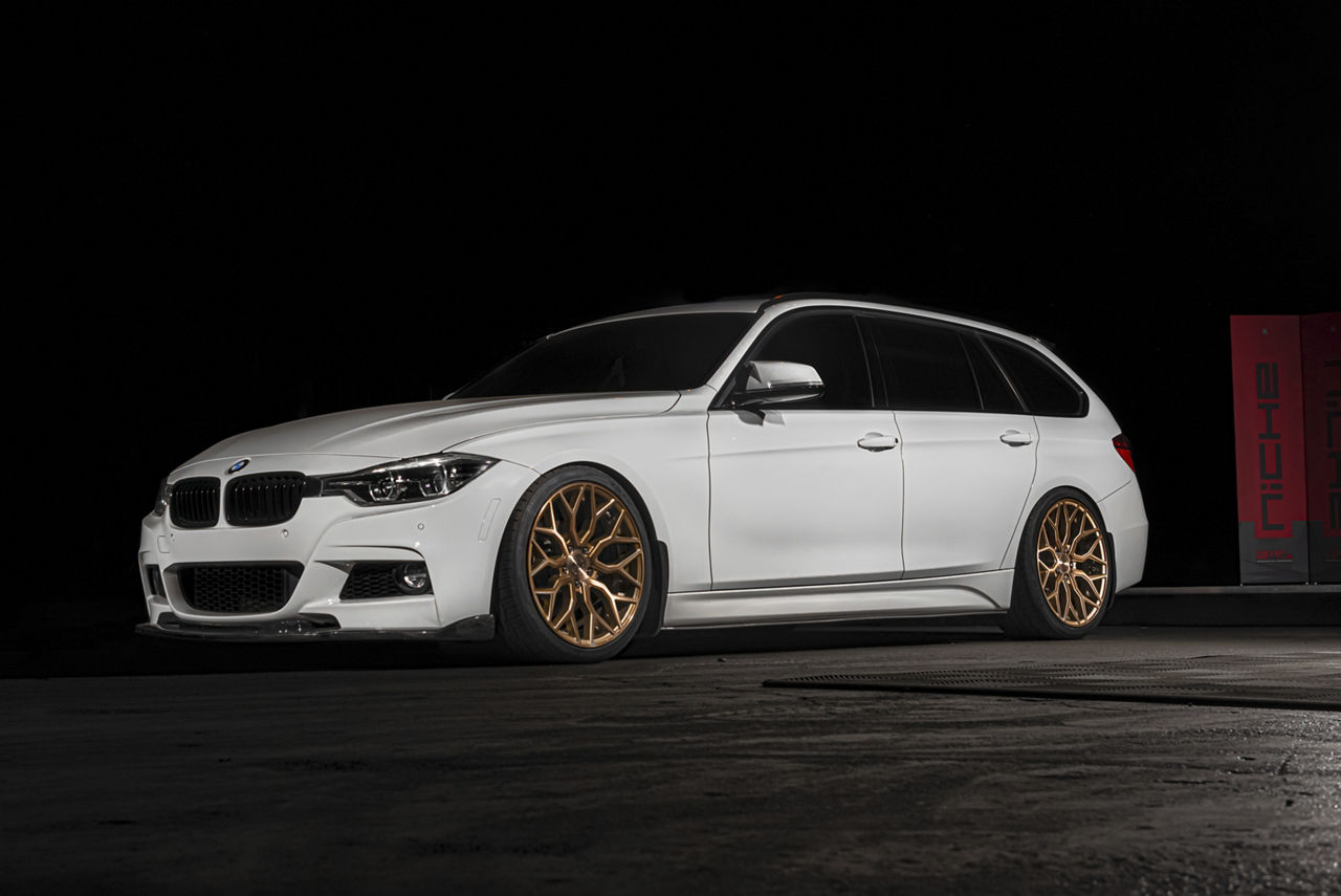 2013 BMW F31 Niche MAZZANTI Bronze Niche Road Wheels